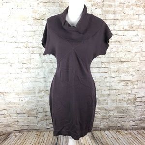 Nine West grey cowlneck sweater dress